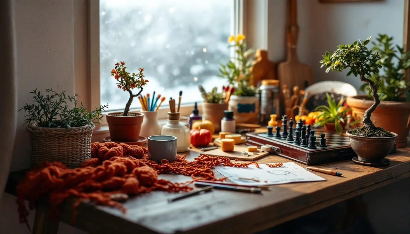 7 kreative Hobbys, die du im Februar sofort starten kannst
