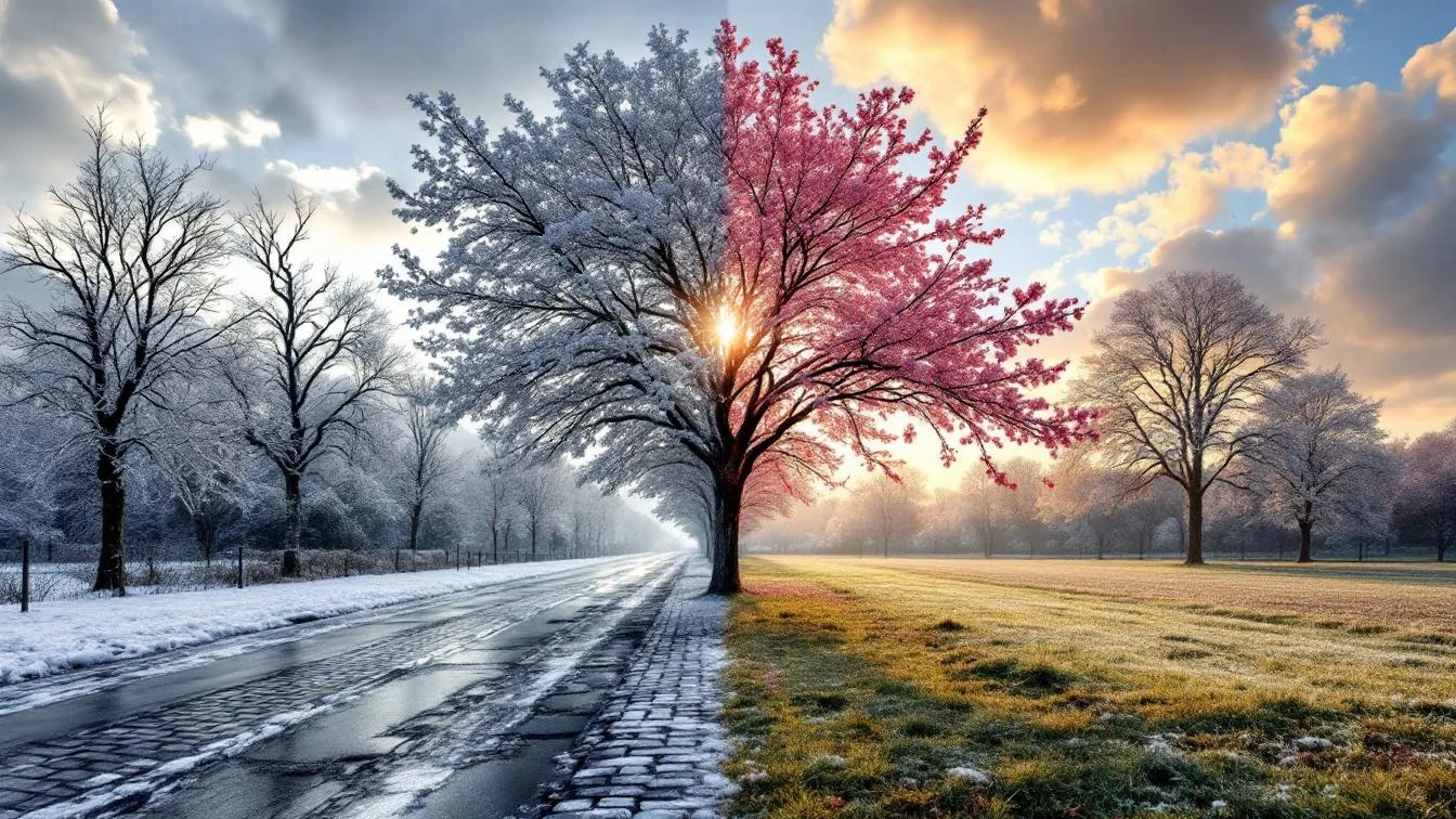 Deutschland geteilt: Hier droht Glatteis, dort steigen die Temperaturen auf 12 Grad