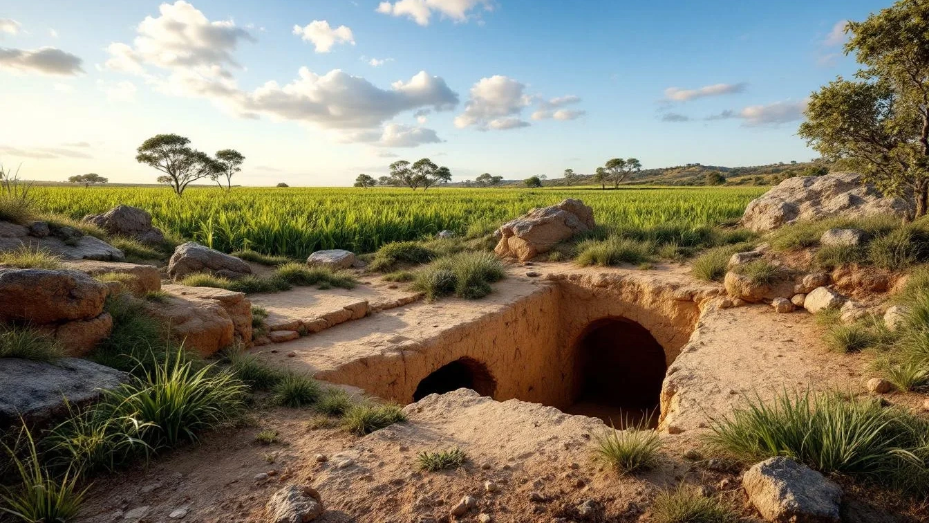 Ein Archäologe enthüllt, warum unter einem Acker bei Perth eine 20 Meter lange Kammer aus der Eisenzeit auftaucht