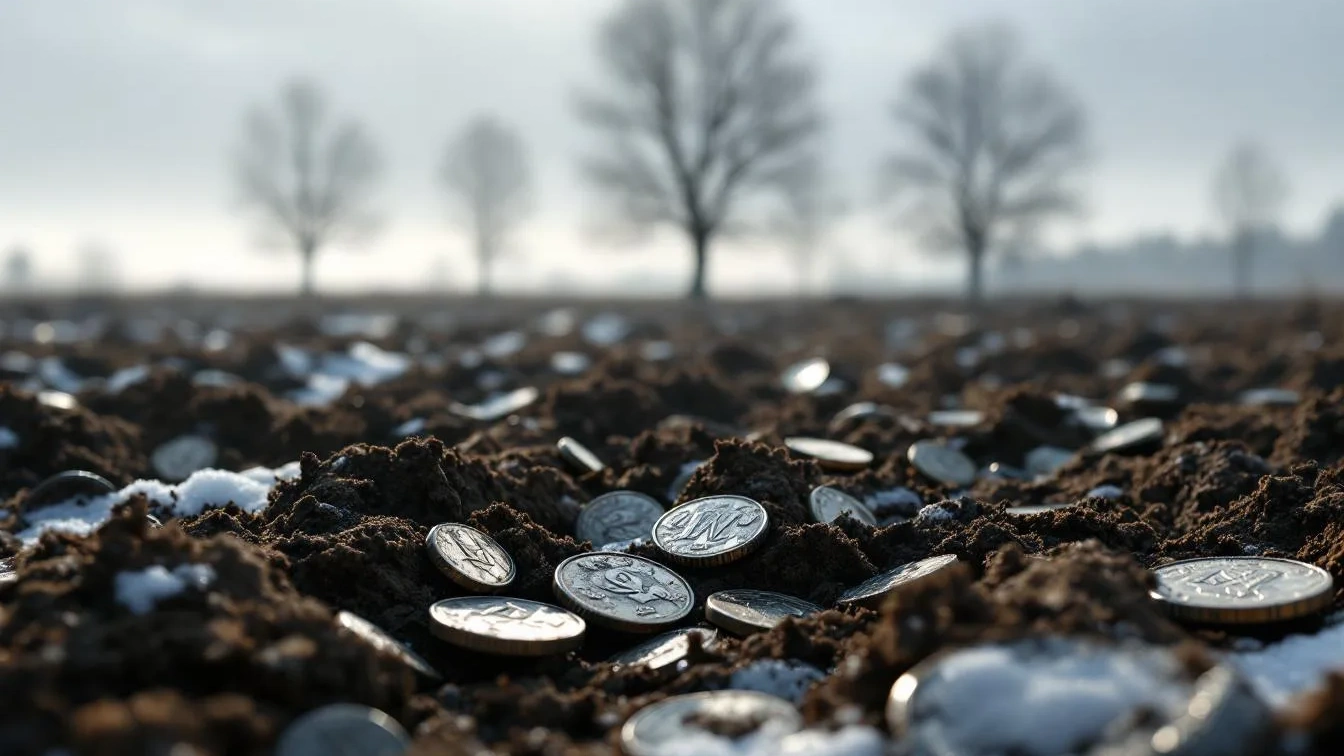 Ein Landwirt verrät, wie er Silbermünzen aus dem Jahrhundert fand