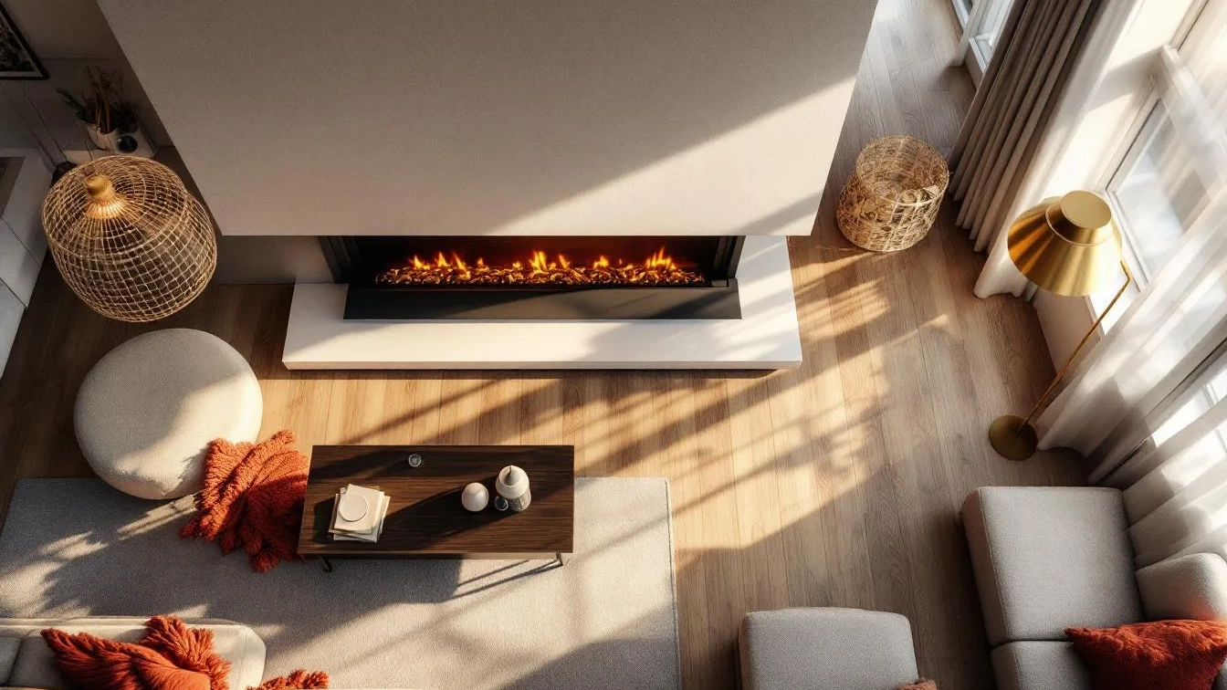 Ich zündete meinen Kamin 30 Tage lang top-down an, sofort weniger Rauch im Wohnzimmer