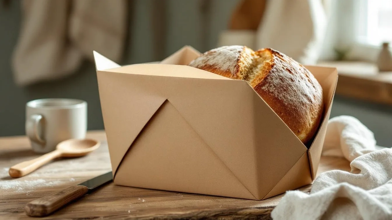 Keine Schere, kein Kleber, dieser Trick macht den Brotkorb aus Karton perfekt