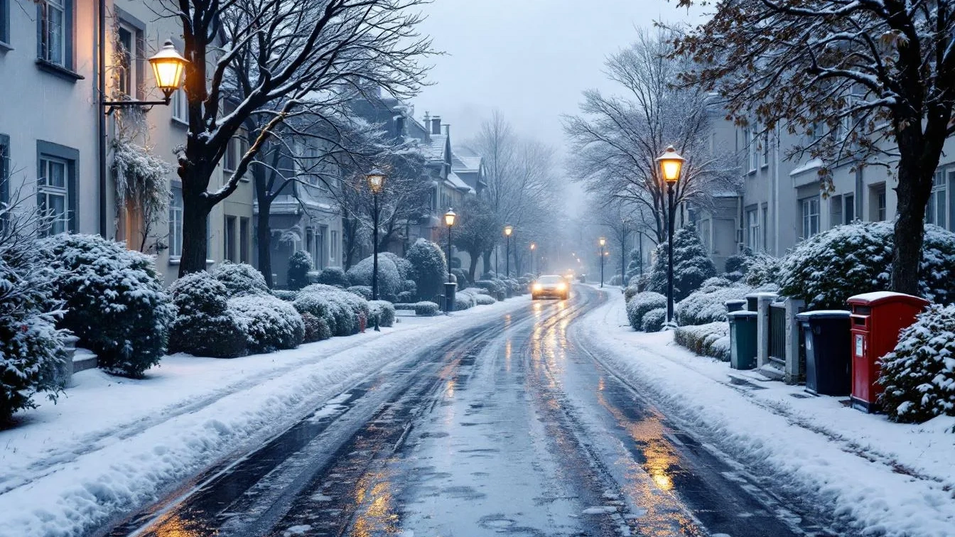 Luftmassengrenze bis Mittwoch: So kommst du sicher durch die Eisregen