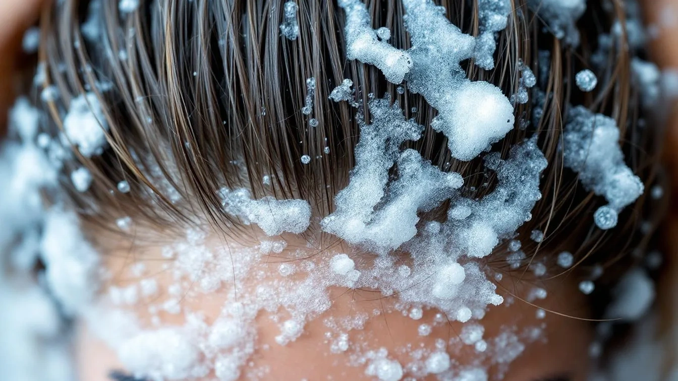 Nicht in die Spitzen, warum Shampoo auf die Kopfhaut gehört