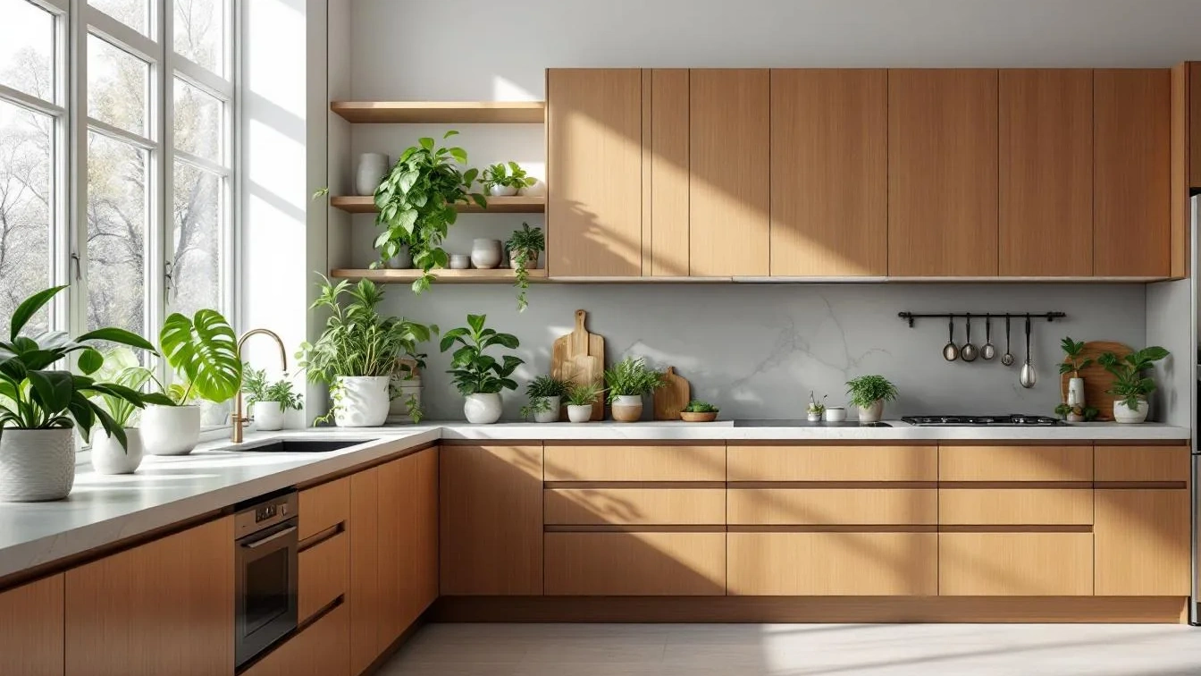 Warum Pflanzen in der Küche dein Raumklima sofort verbessern