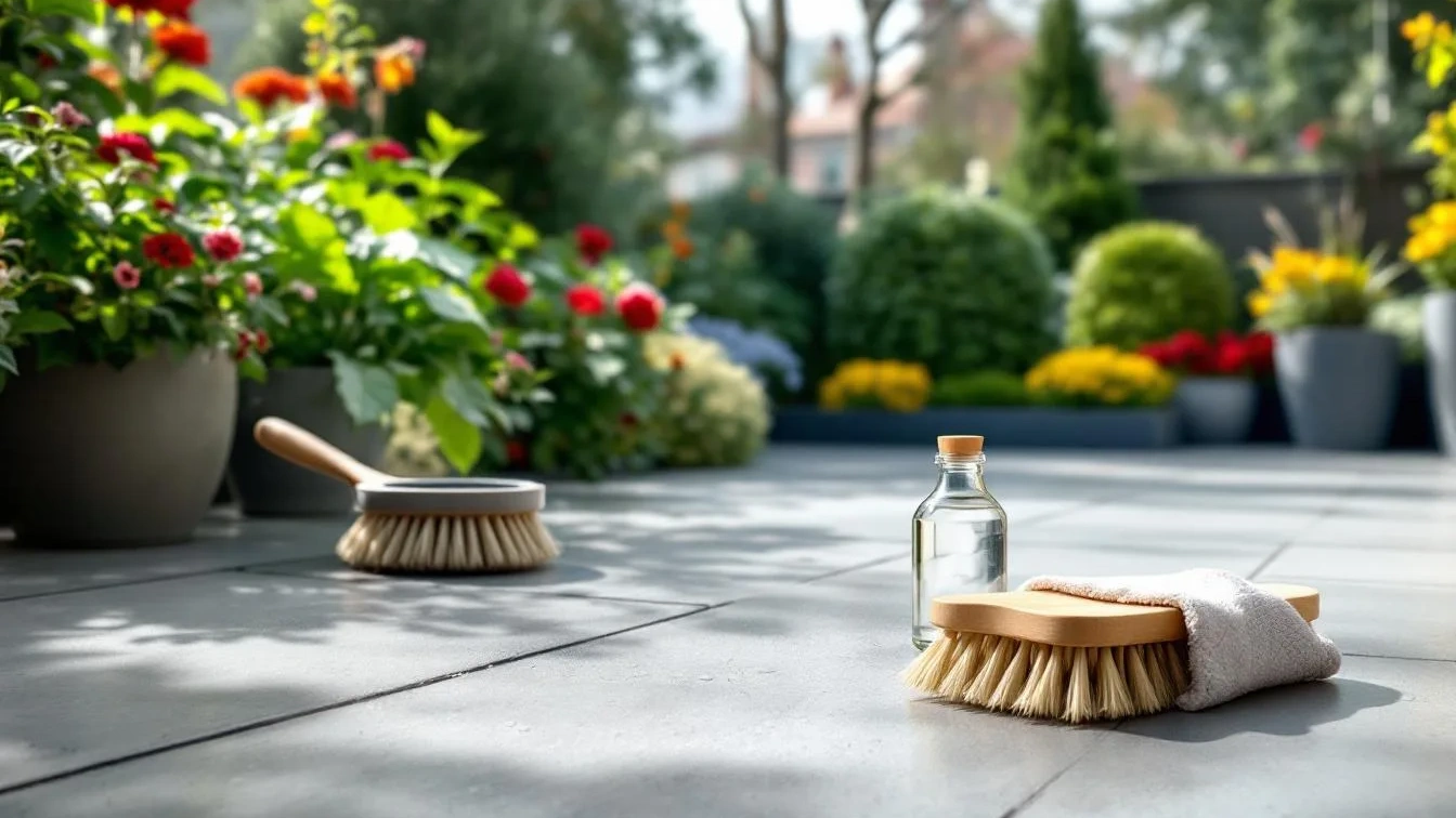 Warum deine Terrasse rutschig bleibt, wenn du keinen Essig benutzt