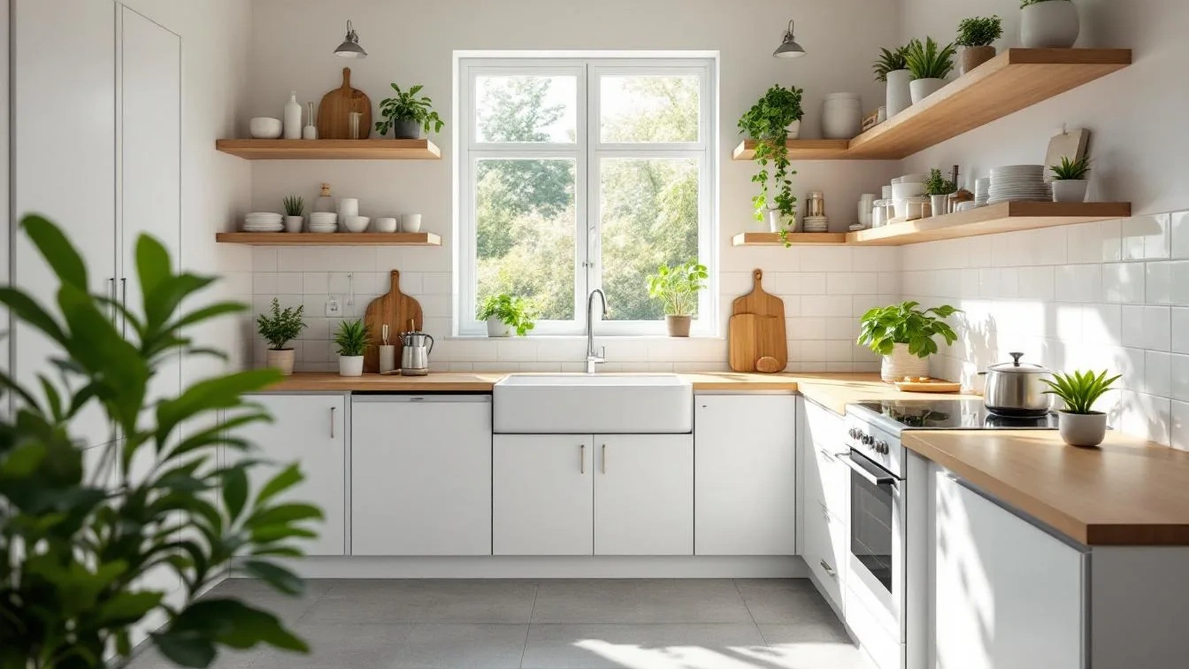 Warum offene Regale statt Oberschränke deine Küche sofort größer wirken lassen